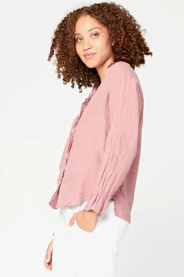 Lettuce Edge Blouse Picante Clothing XCVI ShirtsBlouses
