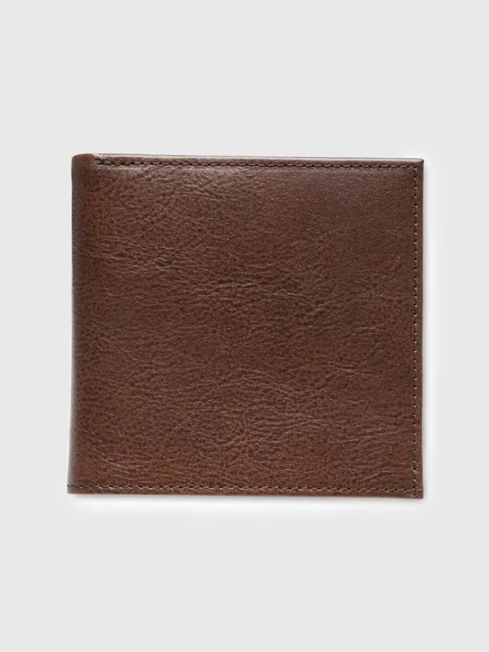 Lifestyle Mens Paul Stuart Hipster Vachetta Leather Wallet Black