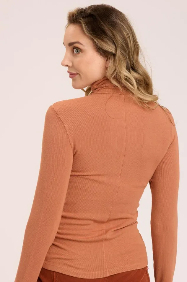 Lilis Turtleneck Canyon Dusk Clothing XCVI ShirtsBlouses