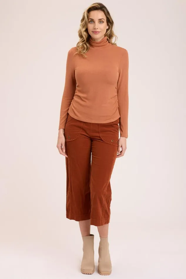 Lilis Turtleneck Canyon Dusk Clothing XCVI ShirtsBlouses