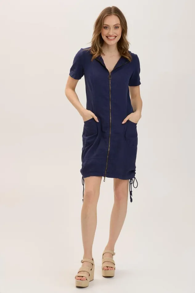 Linen Lenchen Jacket Dress Adrift Pigment Clothing XCVI Dresses