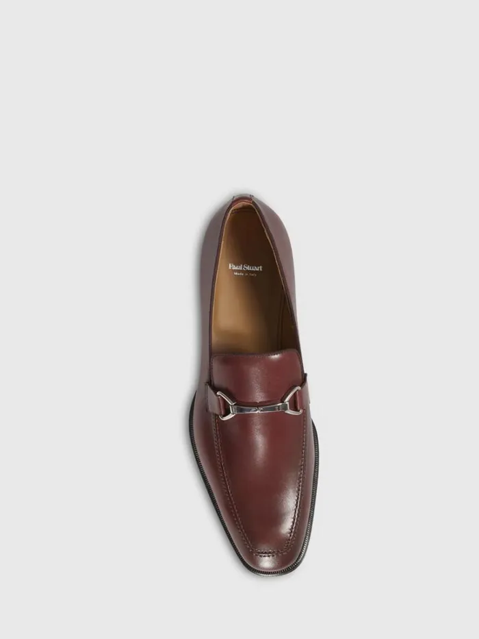 Loafers Mens Paul Stuart Masters Leather Loafer Black