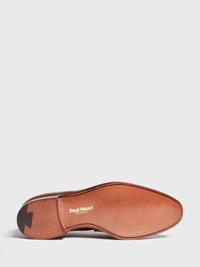 Loafers Mens Paul Stuart Rosebery Leather Penny Loafer Brown