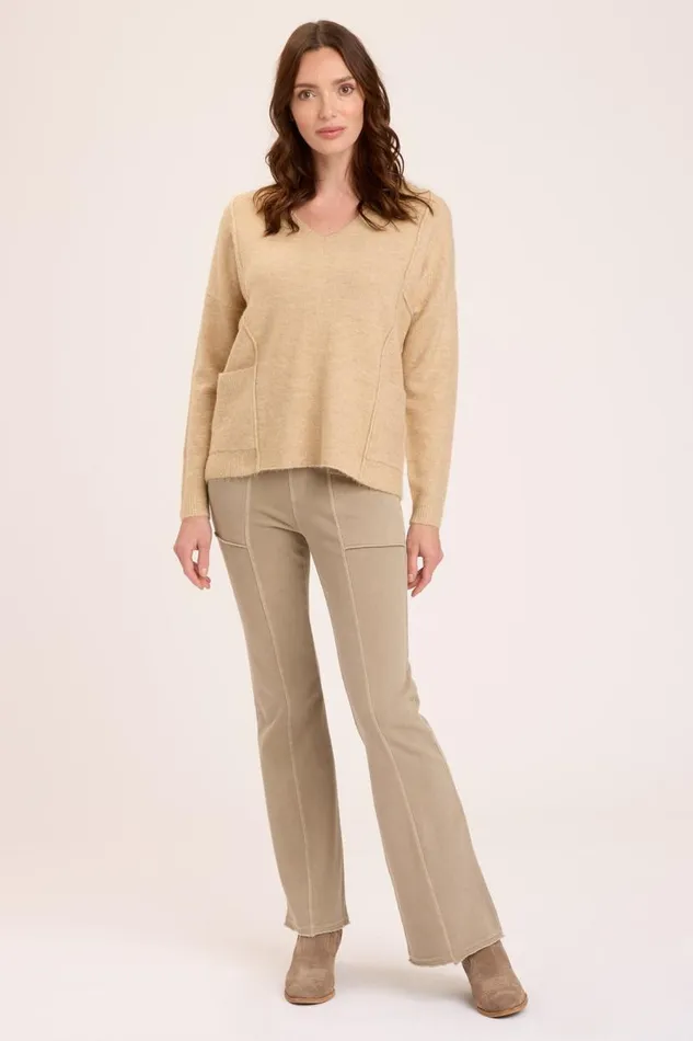 Lucretia Pullover Pale Camel Clothing XCVI Sweaters