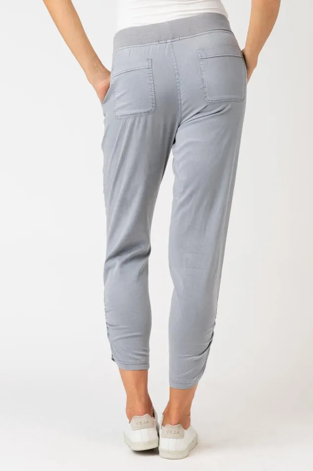 Lyan Slim Pant Quarry Pigment Clothing XCVI Pants
