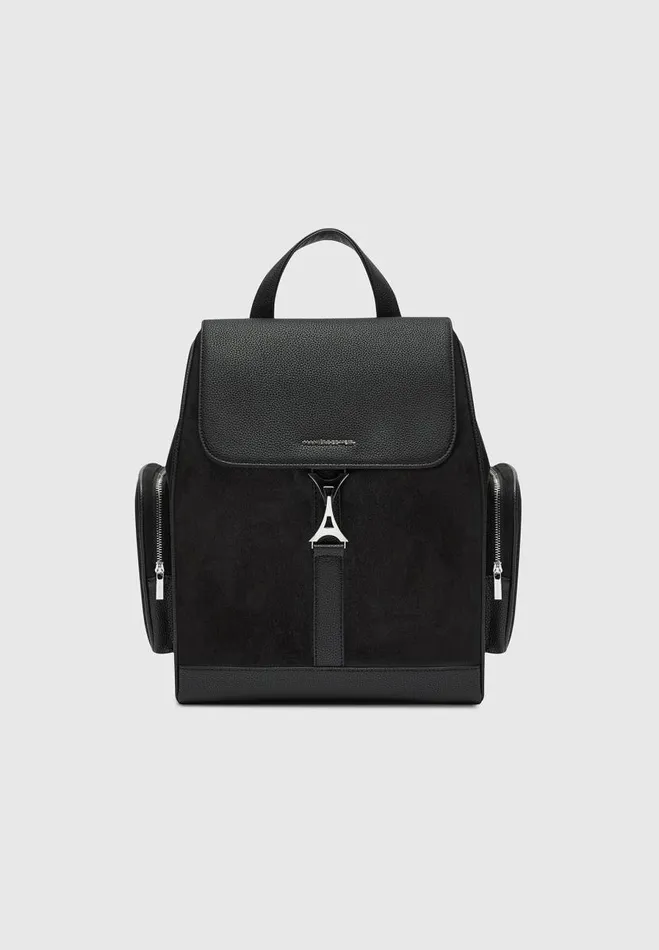 Manire De Voir Bags Manire De Voir Man Eiffel Clasp Backpack 8211 Black