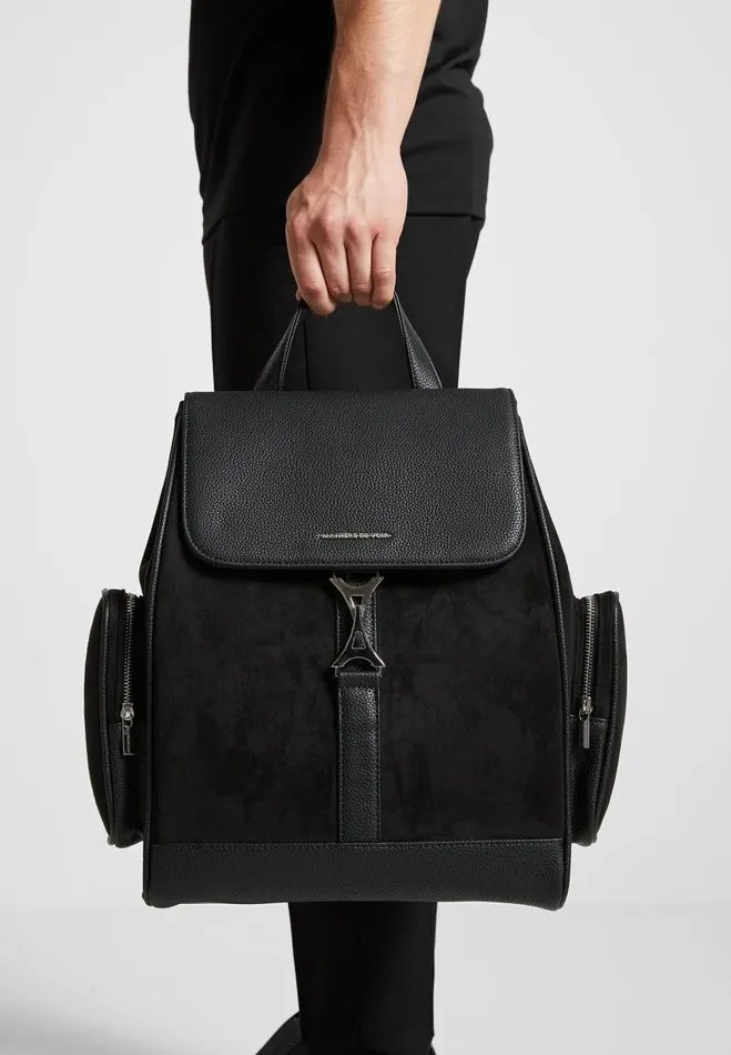 Manire De Voir Bags Manire De Voir Man Eiffel Clasp Backpack 8211 Black