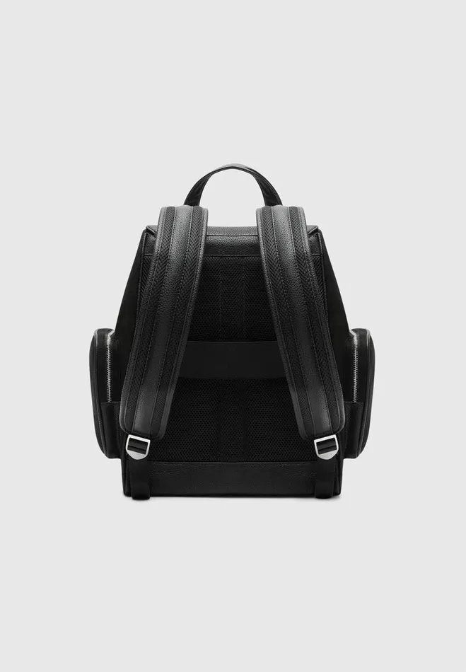 Manire De Voir Bags Manire De Voir Man Eiffel Clasp Backpack 8211 Black