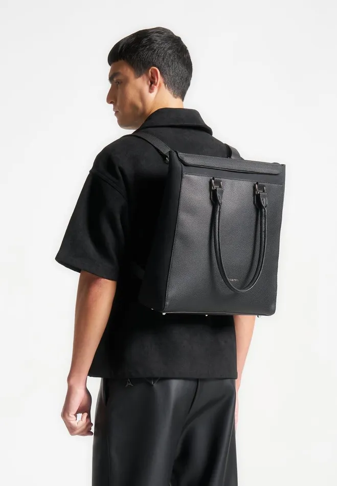Manire De Voir Bags Manire De Voir Man Tote Backpack 8211 Black