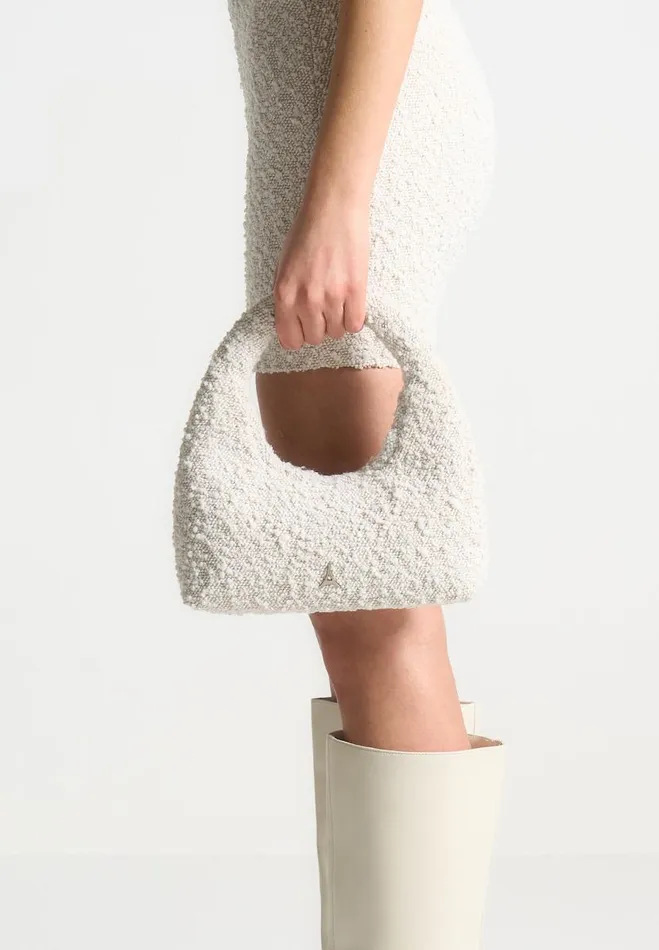 Manire De Voir Bags Manire De Voir Woman Boucle Handbag 8211 Off White