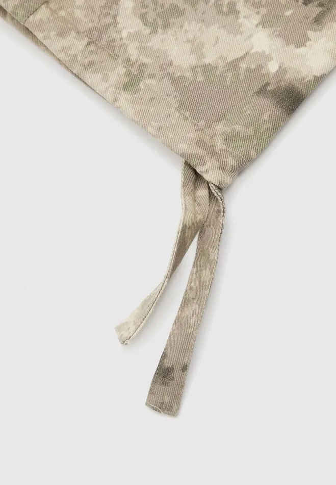 Manire De Voir Cargo Pants and Joggers Manire De Voir Woman High Waisted Camo Cargo Pants 8211 Beige
