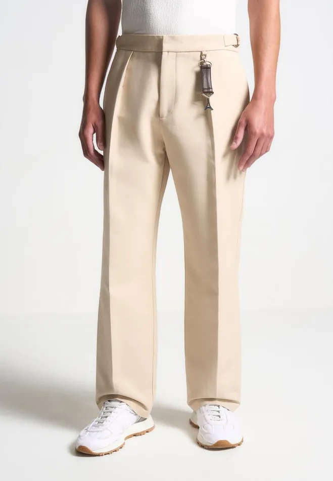 Manire De Voir Casual Trousers Manire De Voir Man Tailored Chinos 8211 Beige