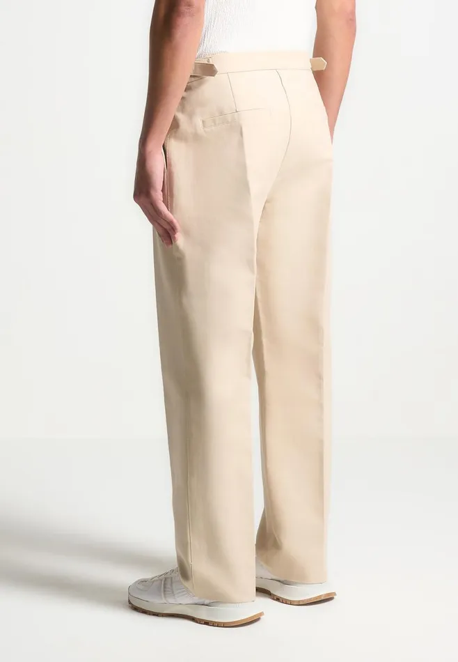 Manire De Voir Casual Trousers Manire De Voir Man Tailored Chinos 8211 Beige