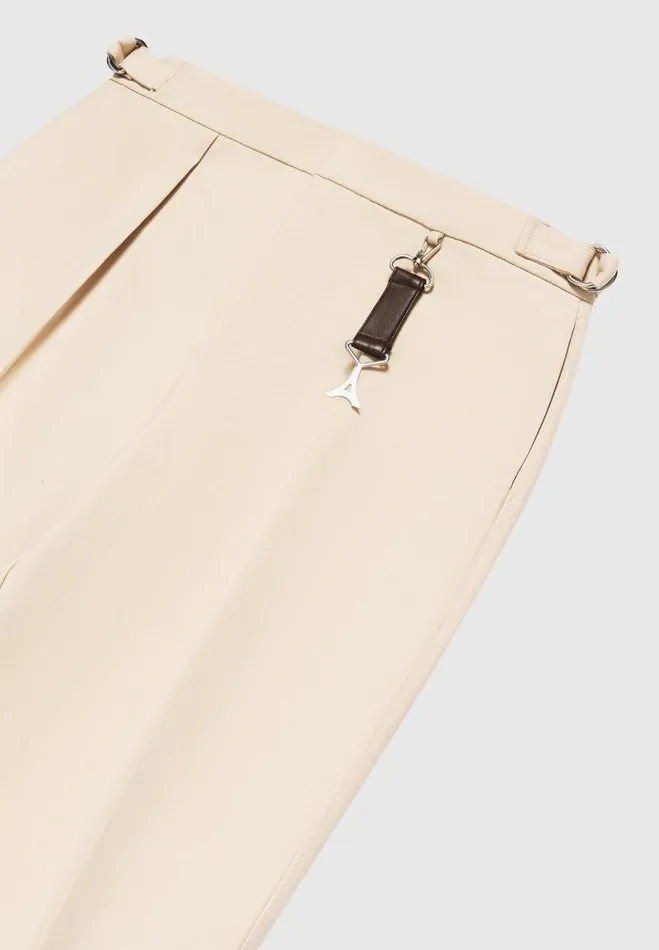 Manire De Voir Casual Trousers Manire De Voir Man Tailored Chinos 8211 Beige