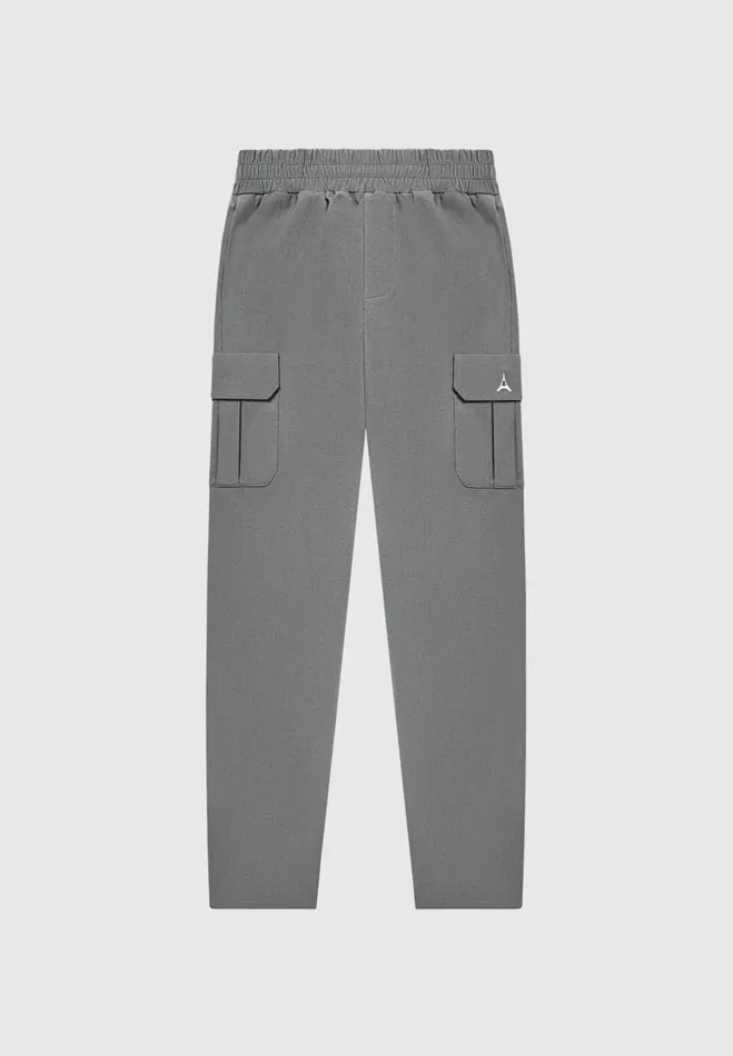 Manire De Voir Casual Trousers Manire De Voir Man Technical Cargo Pants 8211 Charcoal Grey
