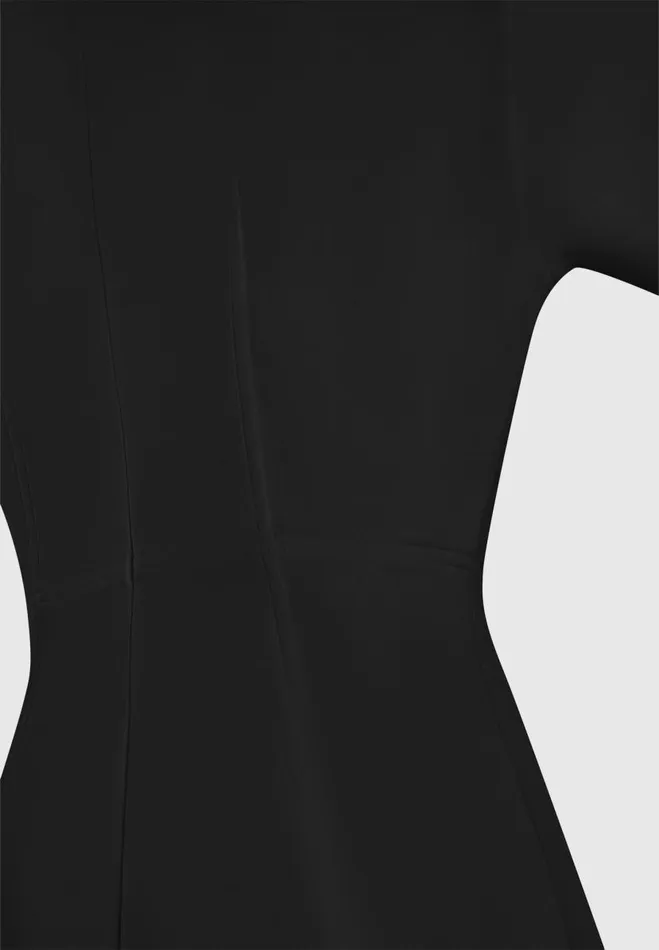 Manire De Voir Dresses Manire De Voir Woman Corset TShirt Dress 8211 Black