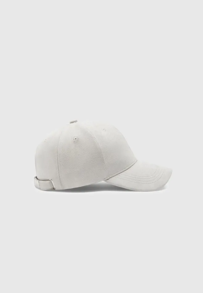 Manire De Voir Hats Manire De Voir Man Vegan Suede Cap 8211 Stone