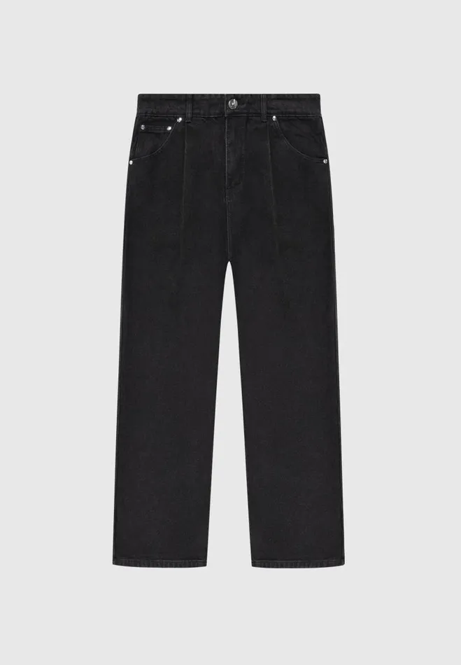 Manire De Voir Jeans Manire De Voir Man Pleated Jeans 8211 Washed Black