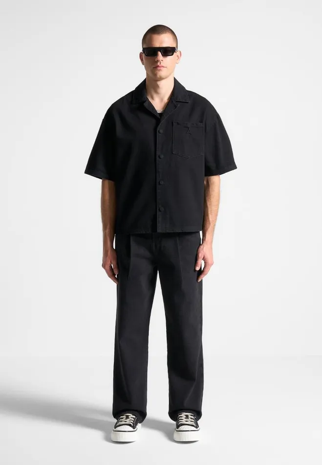 Manire De Voir Jeans Manire De Voir Man Pleated Jeans 8211 Washed Black