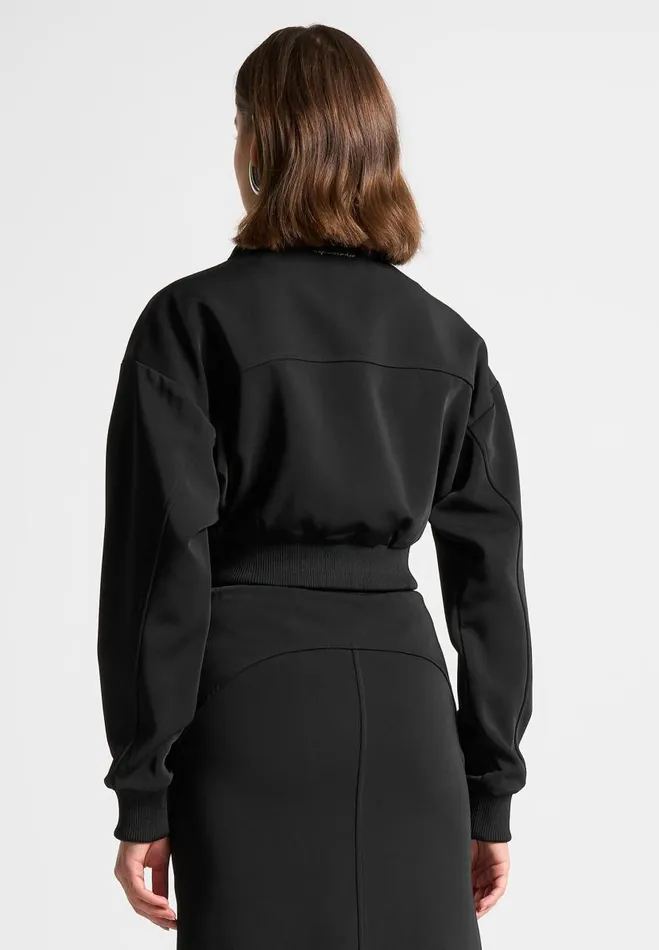 Manire De Voir Matching Sets Manire De Voir Woman Double Zip Track Jacket 8211 Black