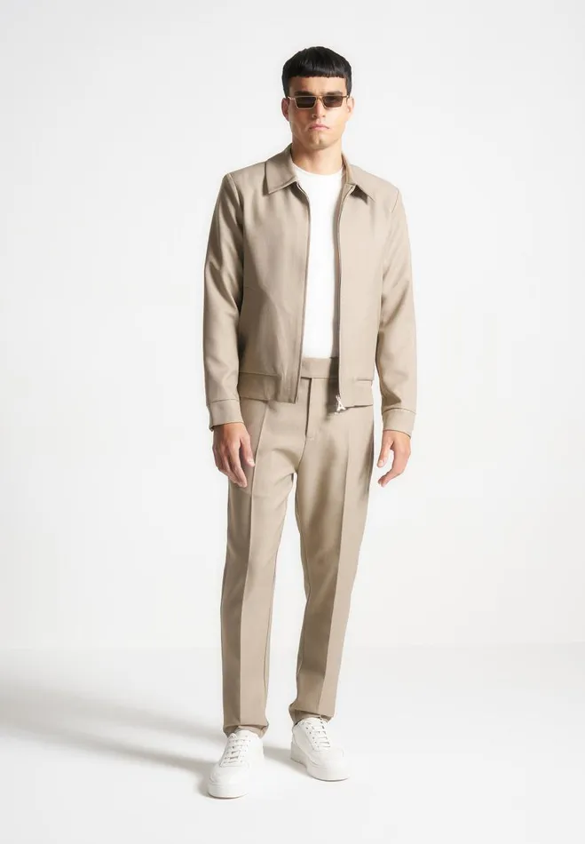 Manire De Voir Modern Tailoring Manire De Voir Man Slim Fit Tailored Trousers 8211 Beige