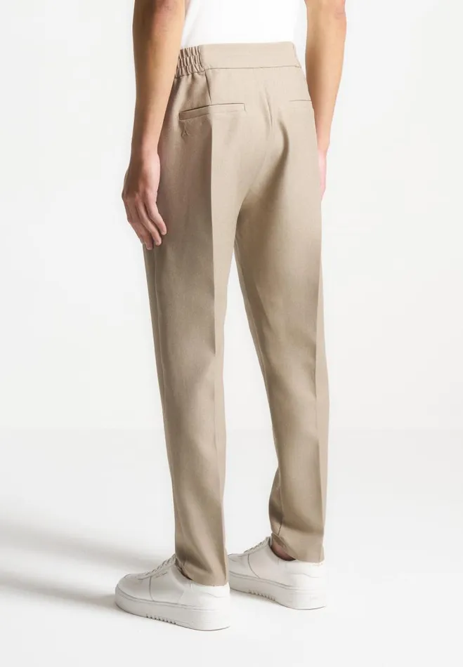 Manire De Voir Modern Tailoring Manire De Voir Man Slim Fit Tailored Trousers 8211 Beige