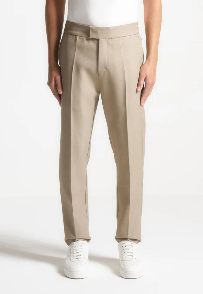 Manire De Voir Modern Tailoring Manire De Voir Man Slim Fit Tailored Trousers 8211 Beige