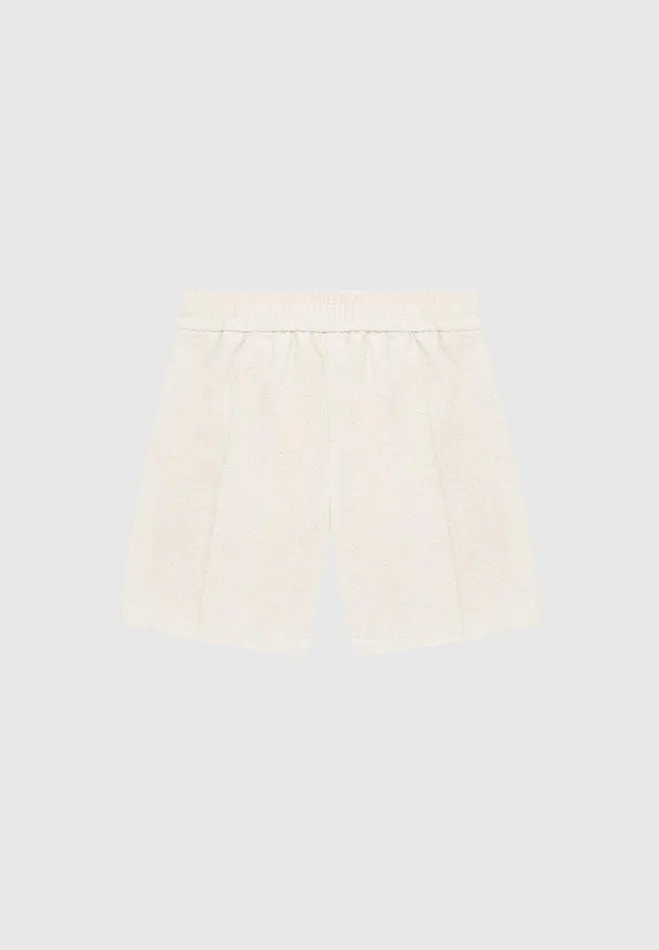 Manire De Voir Short Sets Manire De Voir Man Boucle Pintuck Shorts 8211 Beige