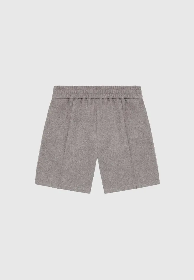 Manire De Voir Short Sets Manire De Voir Man Boucle Pintuck Shorts 8211 Charcoal Grey