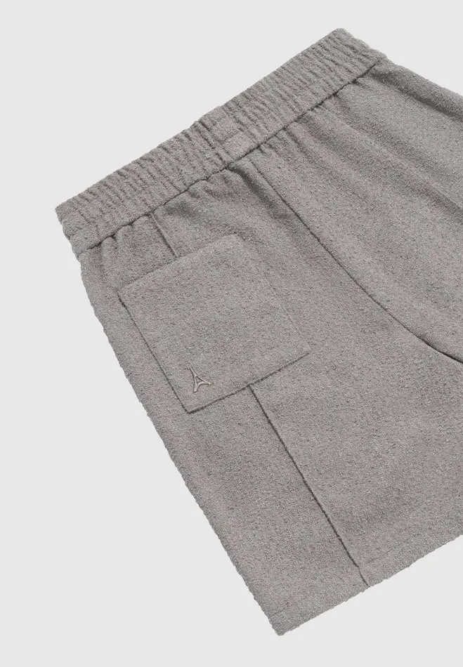 Manire De Voir Short Sets Manire De Voir Man Boucle Pintuck Shorts 8211 Charcoal Grey