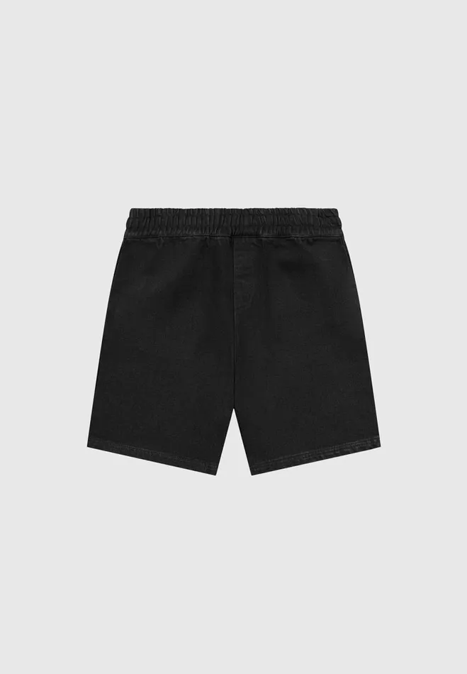 Manire De Voir Short Sets Manire De Voir Man Denim Shorts 8211 Black