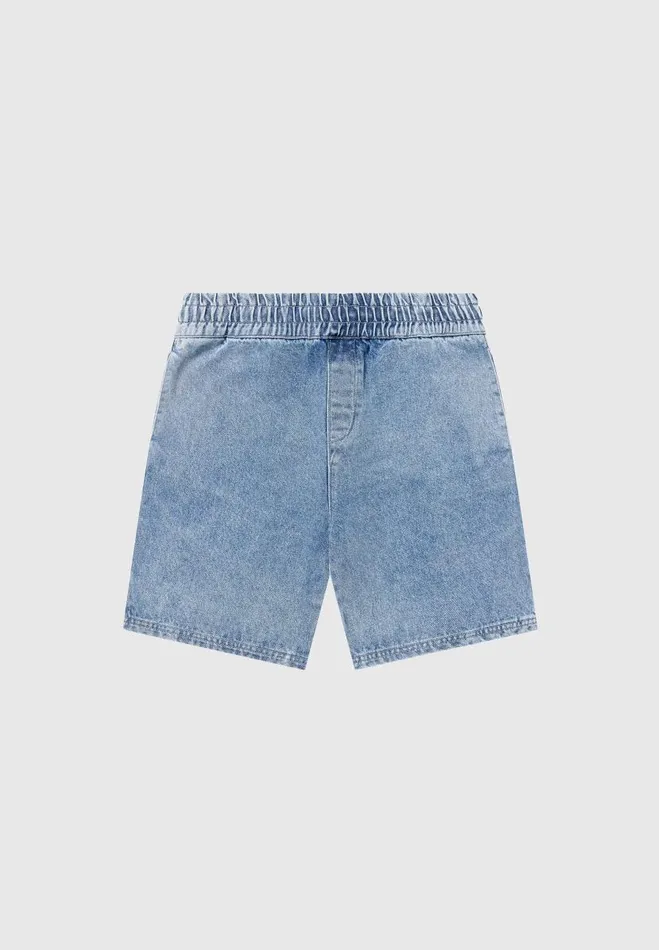 Manire De Voir Short Sets Manire De Voir Man Denim Shorts 8211 Mid Blue