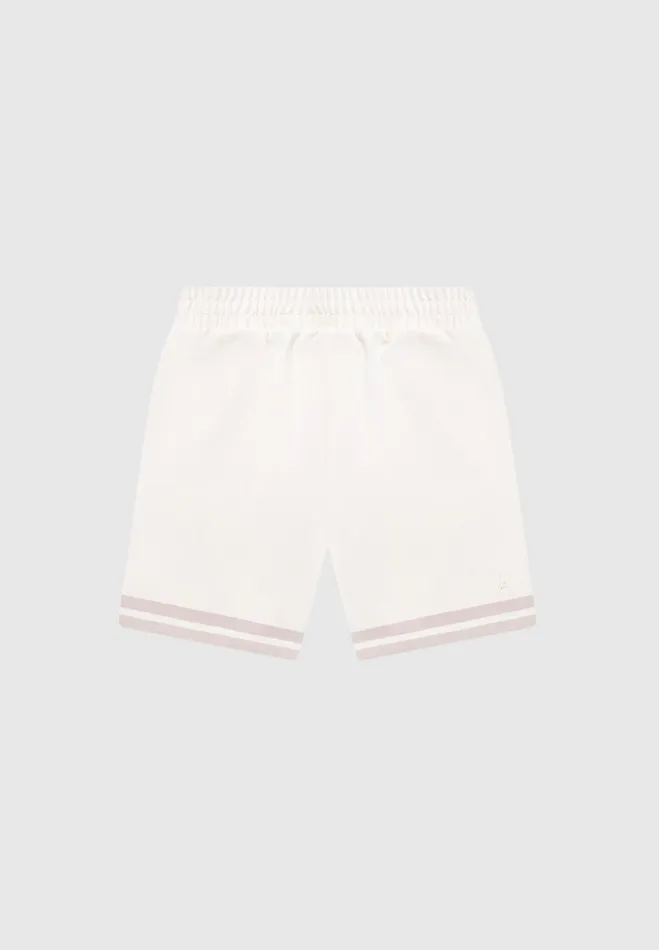 Manire De Voir Short Sets Manire De Voir Man Floral Border Shorts 8211 Cream