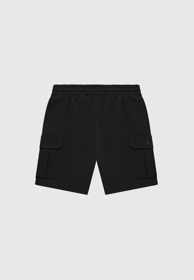 Manire De Voir Shorts Manire De Voir Man Technical Cargo Shorts 8211 Black