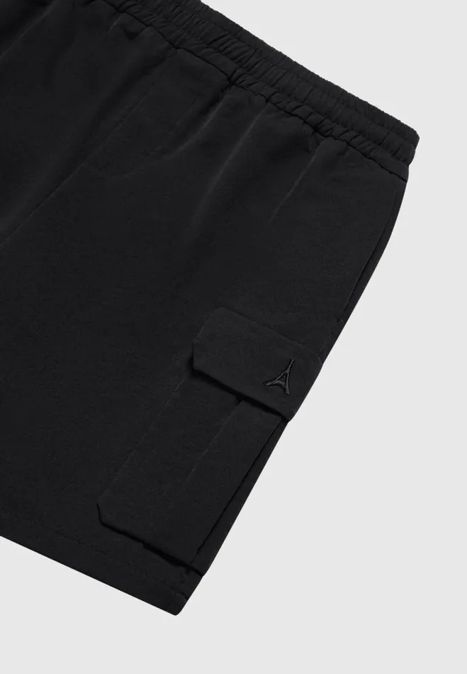 Manire De Voir Shorts Manire De Voir Man Technical Cargo Shorts 8211 Black