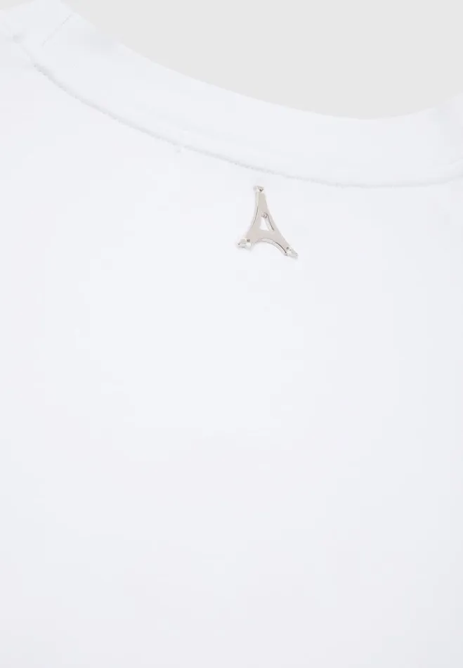 Manire De Voir TShirts and Tops Manire De Voir Man Art Dealer Graphic TShirt 8211 White