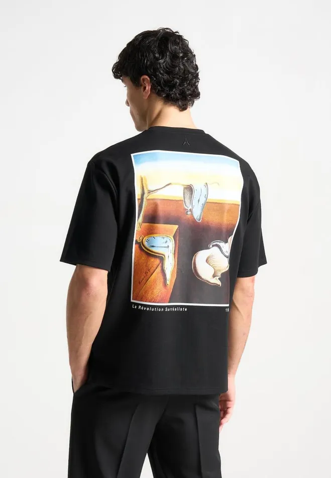 Manire De Voir TShirts and Tops Manire De Voir Man L039Art TShirt 8211 Black