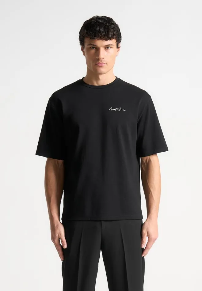 Manire De Voir TShirts and Tops Manire De Voir Man L039Art TShirt 8211 Black