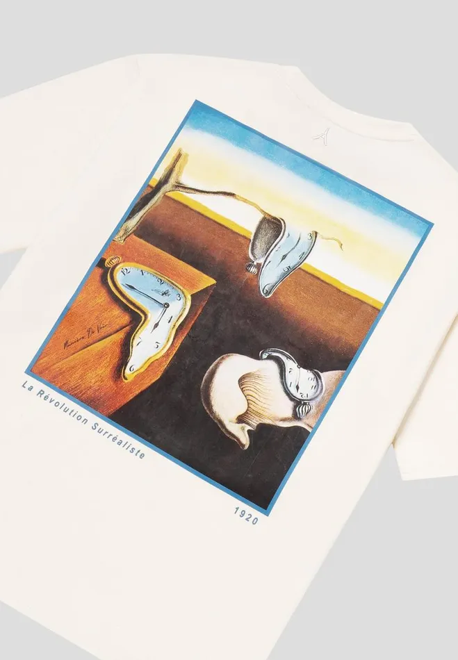 Manire De Voir TShirts and Tops Manire De Voir Man L039Art TShirt 8211 Cream