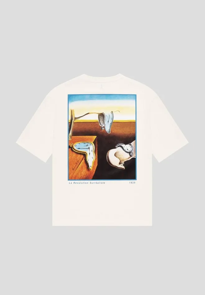 Manire De Voir TShirts and Tops Manire De Voir Man L039Art TShirt 8211 Cream