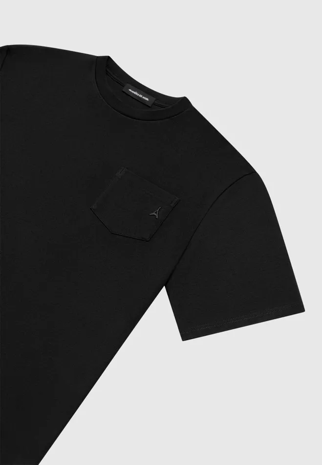 Manire De Voir TShirts and Tops Manire De Voir Man ternel Boxy Fit TShirt 8211 Black