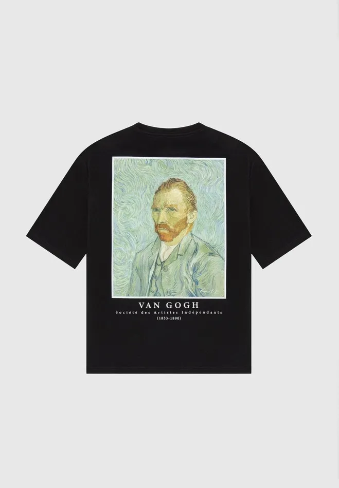 Manire De Voir TShirts and Tops Manire De Voir Man Van Gogh TShirt 8211 Black