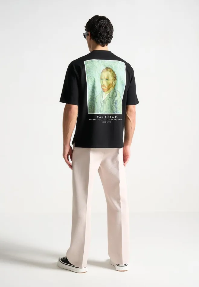 Manire De Voir TShirts and Tops Manire De Voir Man Van Gogh TShirt 8211 Black