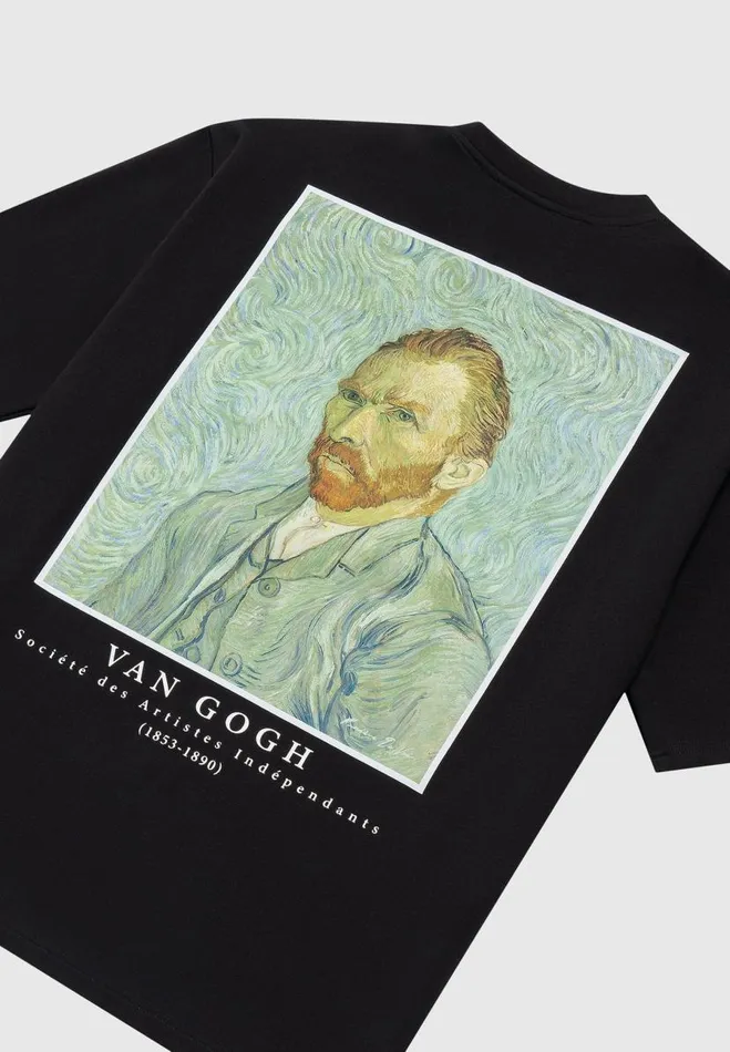 Manire De Voir TShirts and Tops Manire De Voir Man Van Gogh TShirt 8211 Black