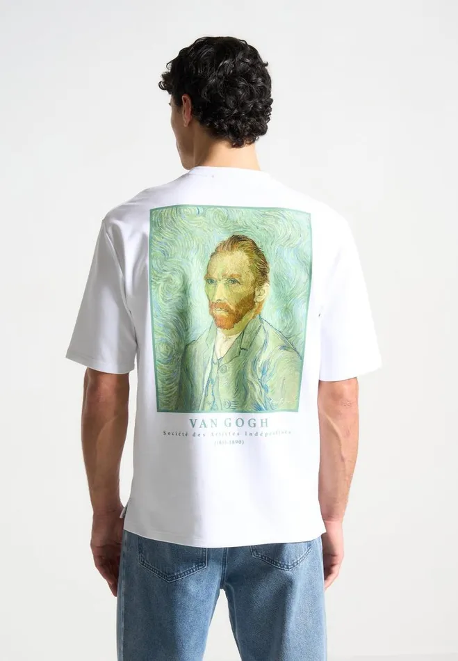 Manire De Voir TShirts and Tops Manire De Voir Man Van Gogh TShirt 8211 White
