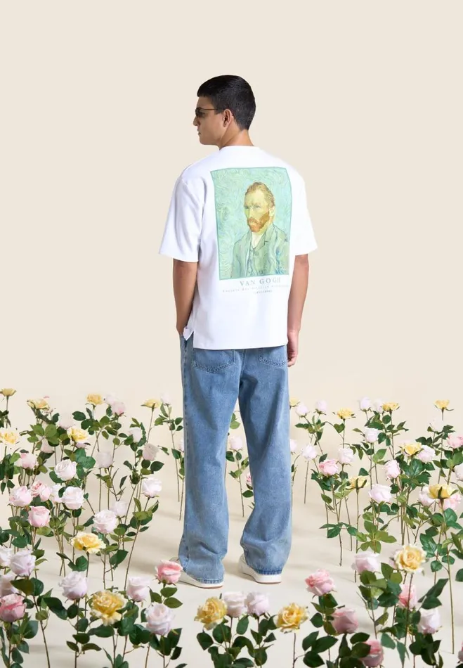 Manire De Voir TShirts and Tops Manire De Voir Man Van Gogh TShirt 8211 White