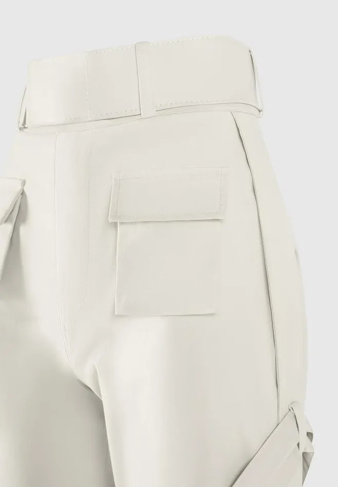 Manire De Voir Trousers Manire De Voir Woman Carpenter Cargo Trousers 8211 Beige