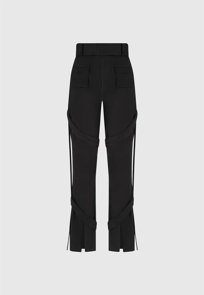 Manire De Voir Trousers Manire De Voir Woman Carpenter Cargo Trousers 8211 Black