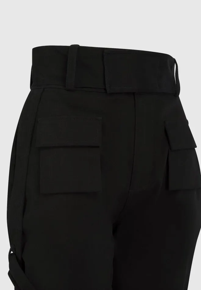 Manire De Voir Trousers Manire De Voir Woman Carpenter Cargo Trousers 8211 Black