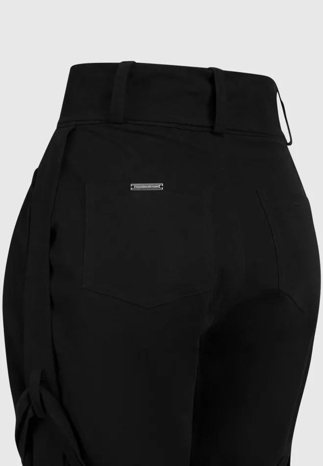Manire De Voir Trousers Manire De Voir Woman Carpenter Cargo Trousers 8211 Black